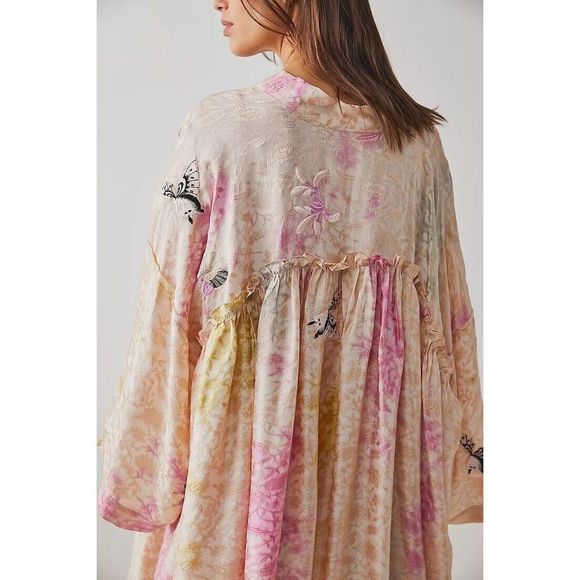 Free People Intimately All Night Robe $198 - Picture 3 of 10